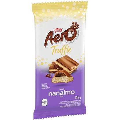 Aero Truffle Nanaimo Bar, Truffle Bar, 105g/3.7 oz (Includes Ice Pack) Shipped from Canada