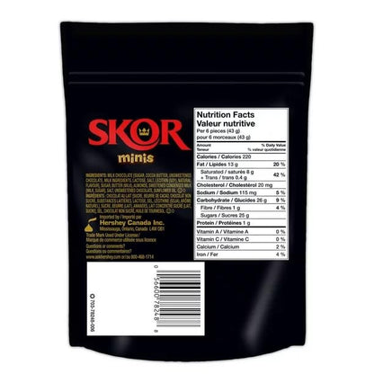 Skor Minis Candy, 191g/6.73oz (Includes Ice Pack) (Shipped from Canada)