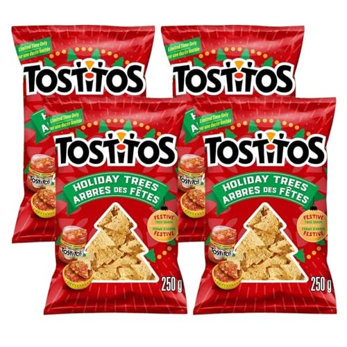 Tostitos Holiday Trees Tortilla Corn Chips pack of 4