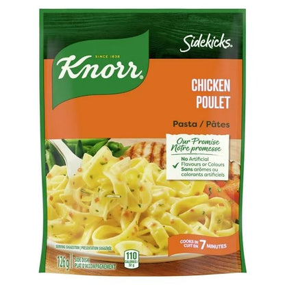 Knorr Sidekicks Chicken Pasta Side dish, Side Dish, 126g/4.4 oz (Shipped from Canada)