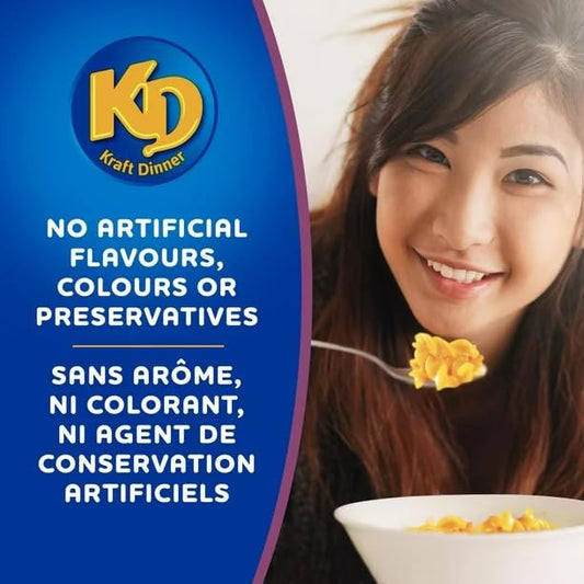 Kraft Dinner Macaroni & Cheese Spirals, 175g/6.17oz (Shipped from Canada)