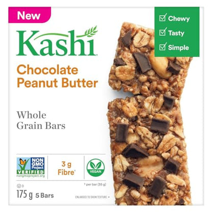 Kashi Chocolate Peanut Butter Whole Grain Bar Chocolate peanut Butter