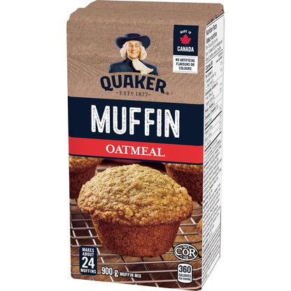 Quaker Oatmeal Muffin Mix 900g/31.75oz (Shipped from Canada)