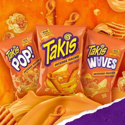 Takis Intense Nacho Cheese Non Spicy 3