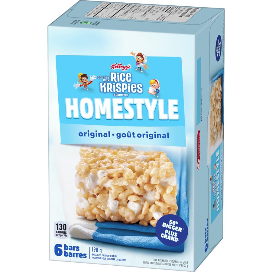 Kellogg's Rice Krispies Original Homestyle Bars 1