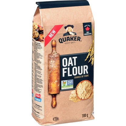 Quaker Oat Flour 700g/25oz (Shipped from Canada)