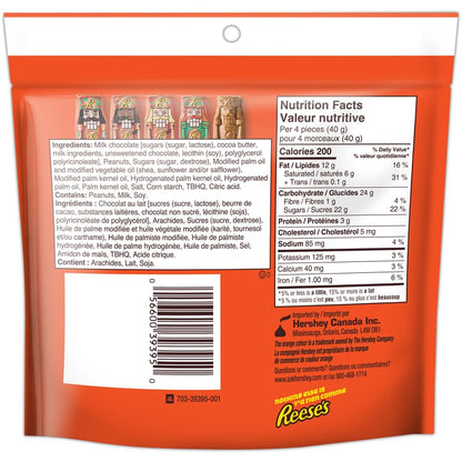 Reese's Peanut Butter & Milk Chocolate Nutcrackers Holiday & Christmas Gift Box 161g/5.7oz (Shipped from Canada)