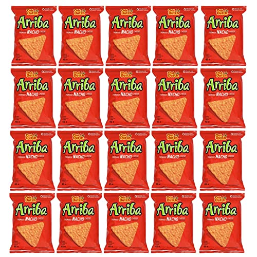 Old Dutch Arriba Nacho Cheese Tortilla pack of 20