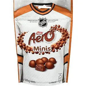 AERO Milk Chocolate Minis, 135g/4.8 oz (Includes Ice Pack) Shipped from Canada