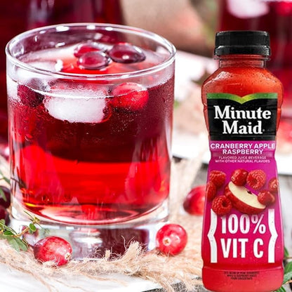 Minute Maid Cranberry Apple Raspberry Juice, 355mL/12 fl. oz. (Shipped from Canada)