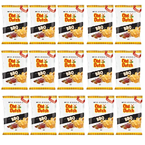 Old Dutch BBQ Potato Chips pack of 15