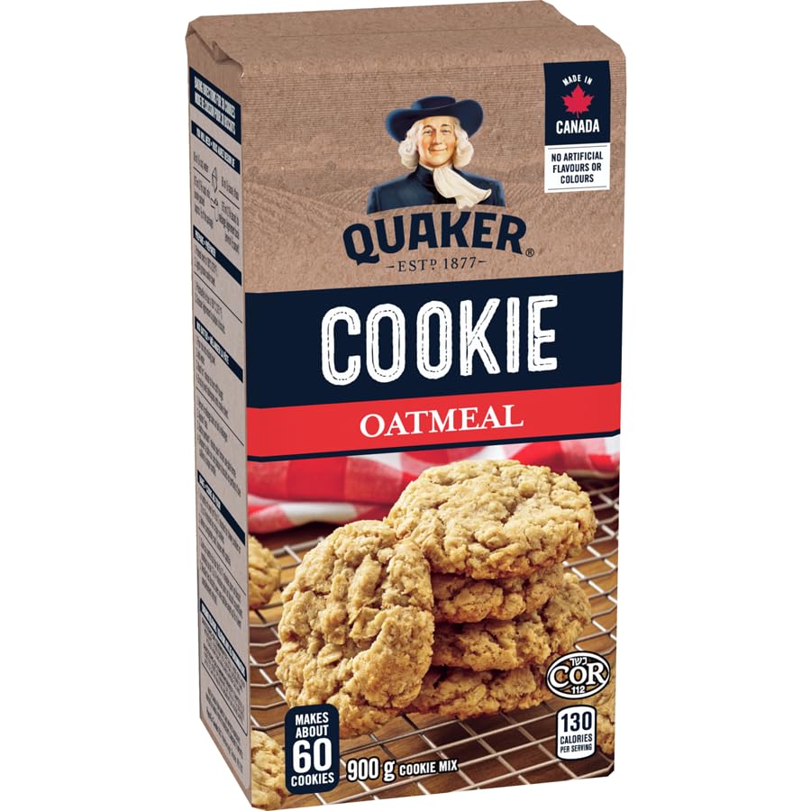 Quaker Oatmeal Cookie Mix 900g/31.75oz (Shipped from Canada)