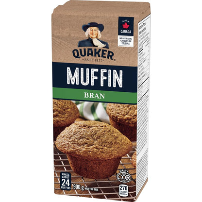 Quaker Bran Muffin Mix 900g/31.75oz (Shipped from Canada)