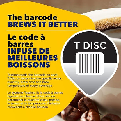 Tassimo Maxwell House Morning Blend Coffee Single Serve T-Discs, 14 ct Box, 14 T-Discs  (Shipped from Canada)