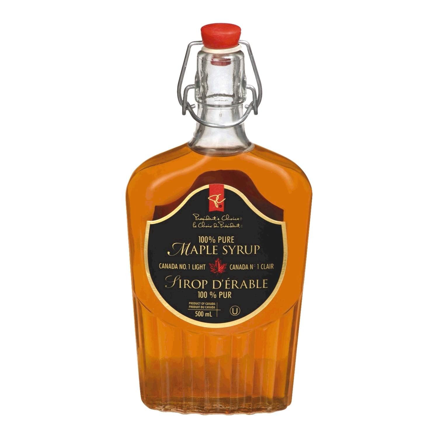 Presidents Choice 100% Pure Canadian Maple Syrup 1