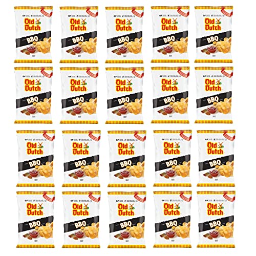 Old Dutch BBQ Potato Chips pack of 20