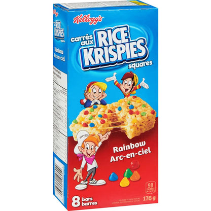 Kelloggs Rice Krispies Squares Bars Rainbow Chip 1