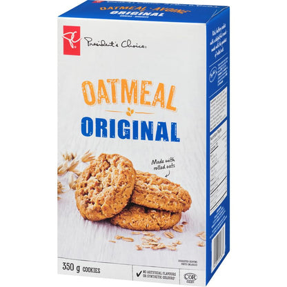 President's Choice Original Oatmeal Cookies front cover