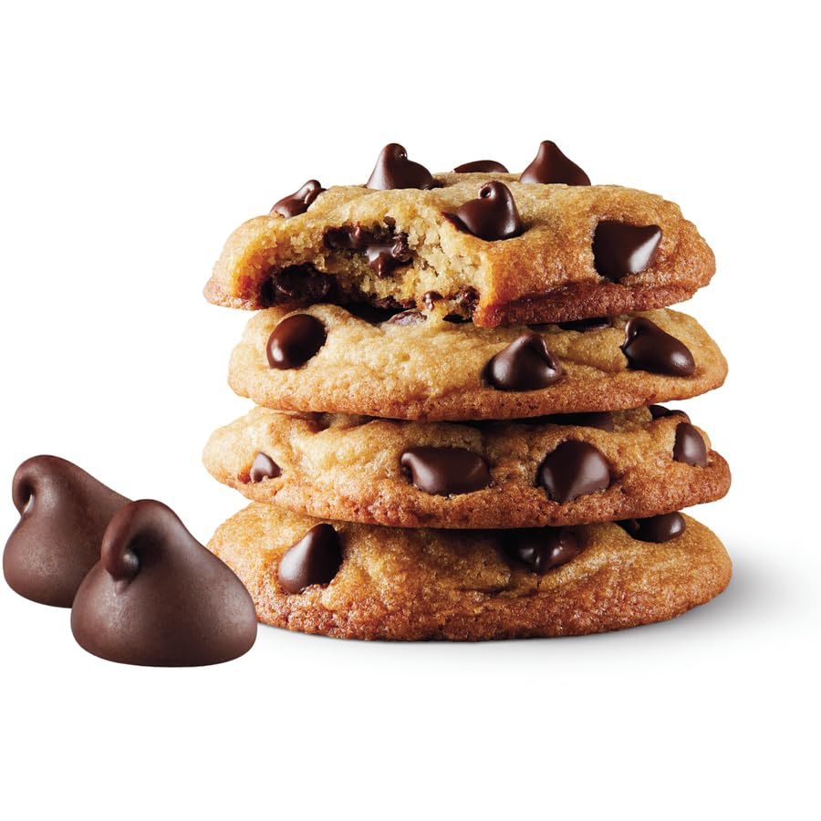 HERSHEY'S CHIPITS Pure Semi-Sweet Chocolate Chips, 2.4kg/5.3 lbs (Shipped from Canada)