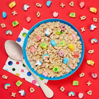 Lucky Charms Breakfast Cereal with Marshmallows, Jumbo Size, Whole Grains, 825g/29.1 oz (Shipped from Canada)