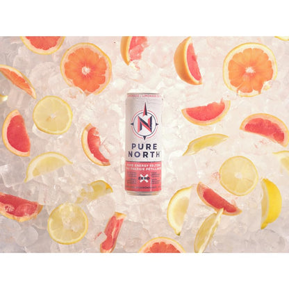 Pure North Grapefruit Lemonade Can, 355 mL/12 fl. oz (Shipped from Canada)