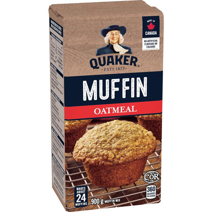 Quaker Oatmeal Muffin Mix 900g/31.75oz (Shipped from Canada)