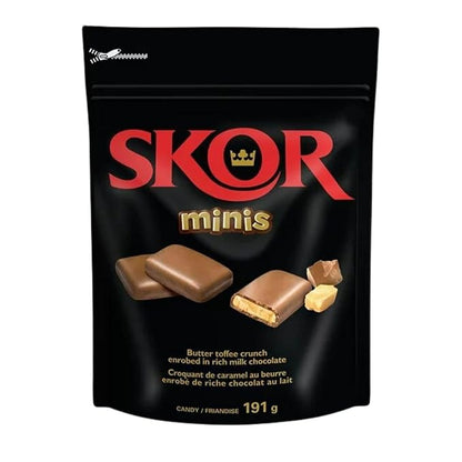 Skor Minis Candy, 191g/6.73oz (Includes Ice Pack) (Shipped from Canada)