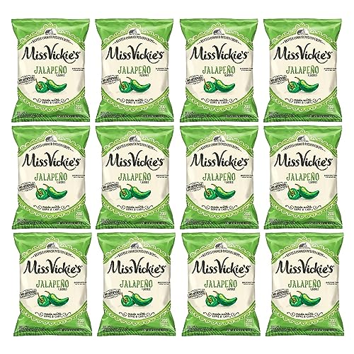 Miss Vickies Jalapeno Potato Chips  pack of 12