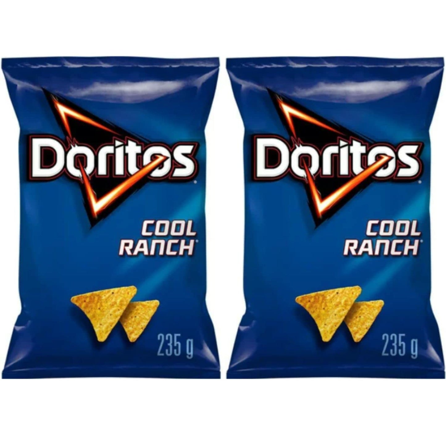 Doritos Cool Ranch Tortilla Chips pack of 2