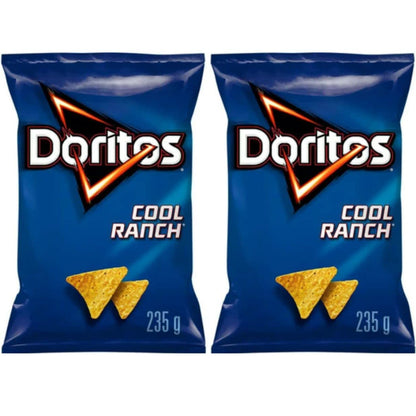 Doritos Cool Ranch Tortilla Chips pack of 2