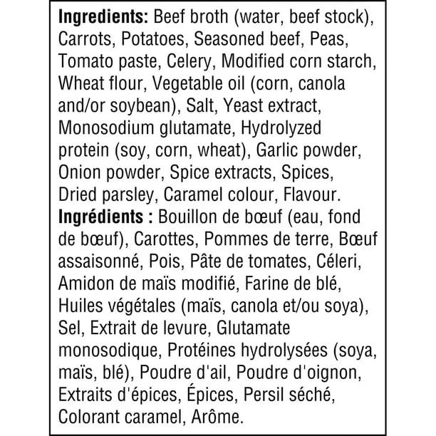 Campbell's Chunky Beef Ready to Serve Soup, Ready to Serve Soup, 515 ml/17.4 fl. oz (Shipped from Canada)