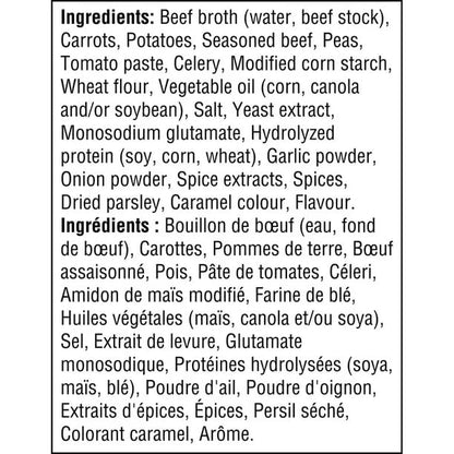 Campbell's Chunky Beef Ready to Serve Soup, Ready to Serve Soup, 515 ml/17.4 fl. oz (Shipped from Canada)