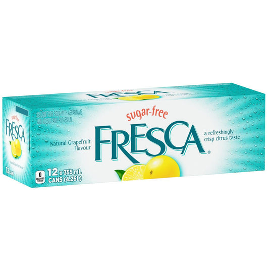 Fresca Grapefruit Citrus Soda 355ml/11.53oz (Shipped from Canada)