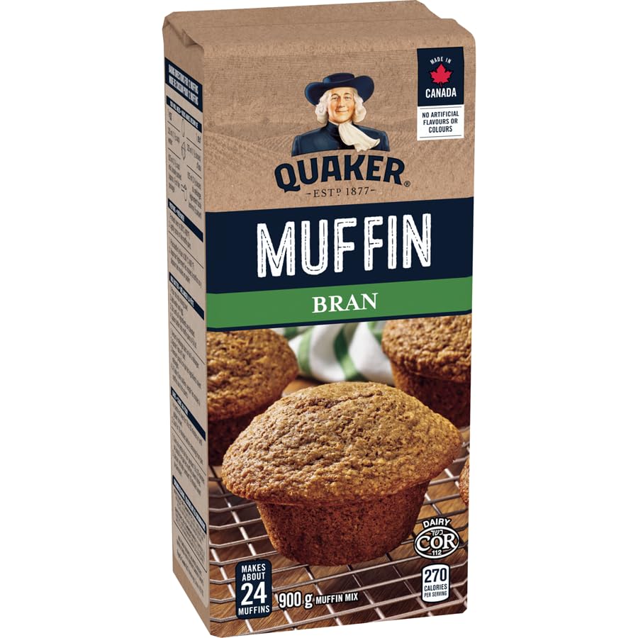 Quaker Bran Muffin Mix 900g/31.75oz (Shipped from Canada)