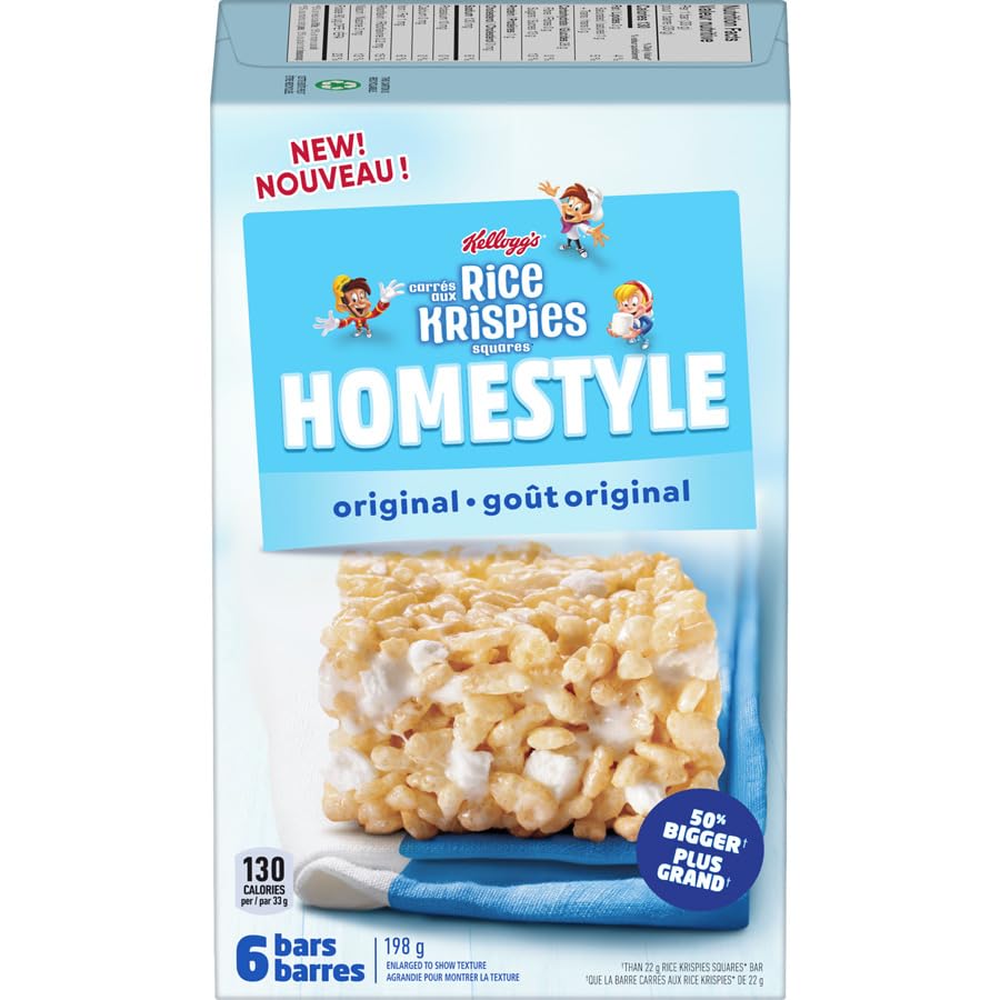 Kellogg's Rice Krispies Original Homestyle Bars 3