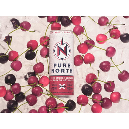 Pure North Black Cherry Can, 355 mL/12 fl. oz (Shipped from Canada)