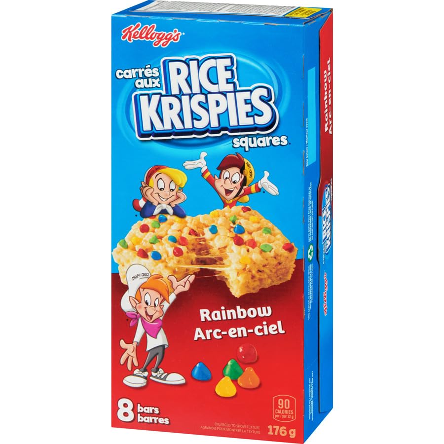 Kelloggs Rice Krispies Squares Bars Rainbow Chip 2