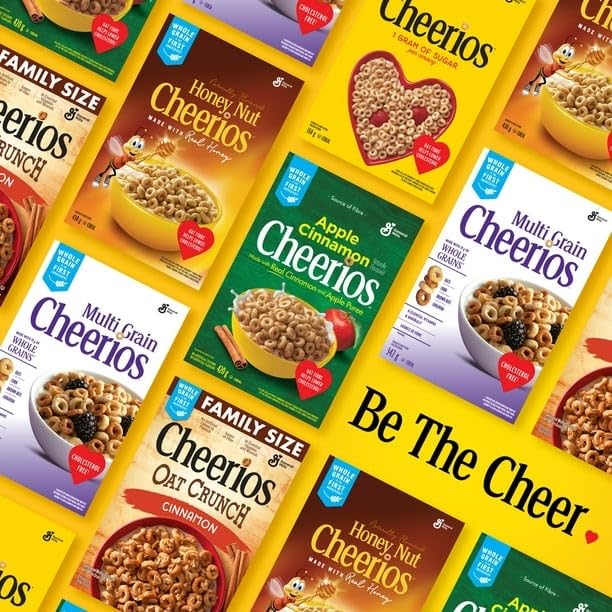 Cheerios Multi Grain Breakfast Cereal, Whole Grains, 342g/12 oz (Shipped from Canada)