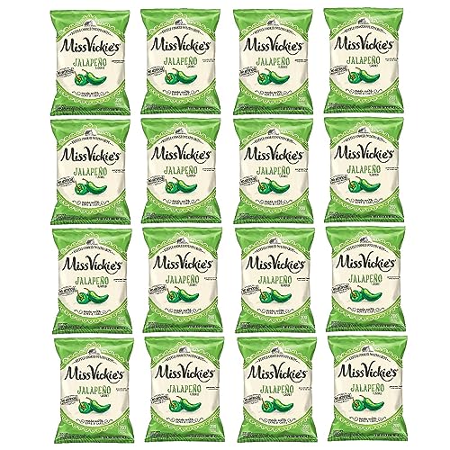 Miss Vickies Jalapeno Potato Chips pack of 16