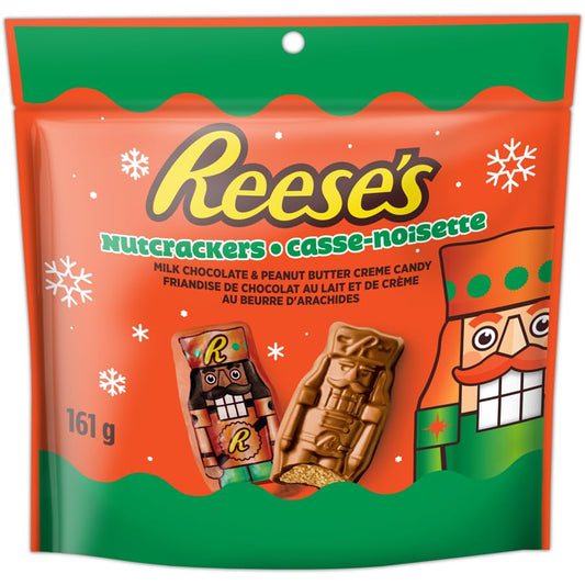 Reese's Peanut Butter & Milk Chocolate Nutcrackers Holiday & Christmas Gift Box 161g/5.7oz (Shipped from Canada)