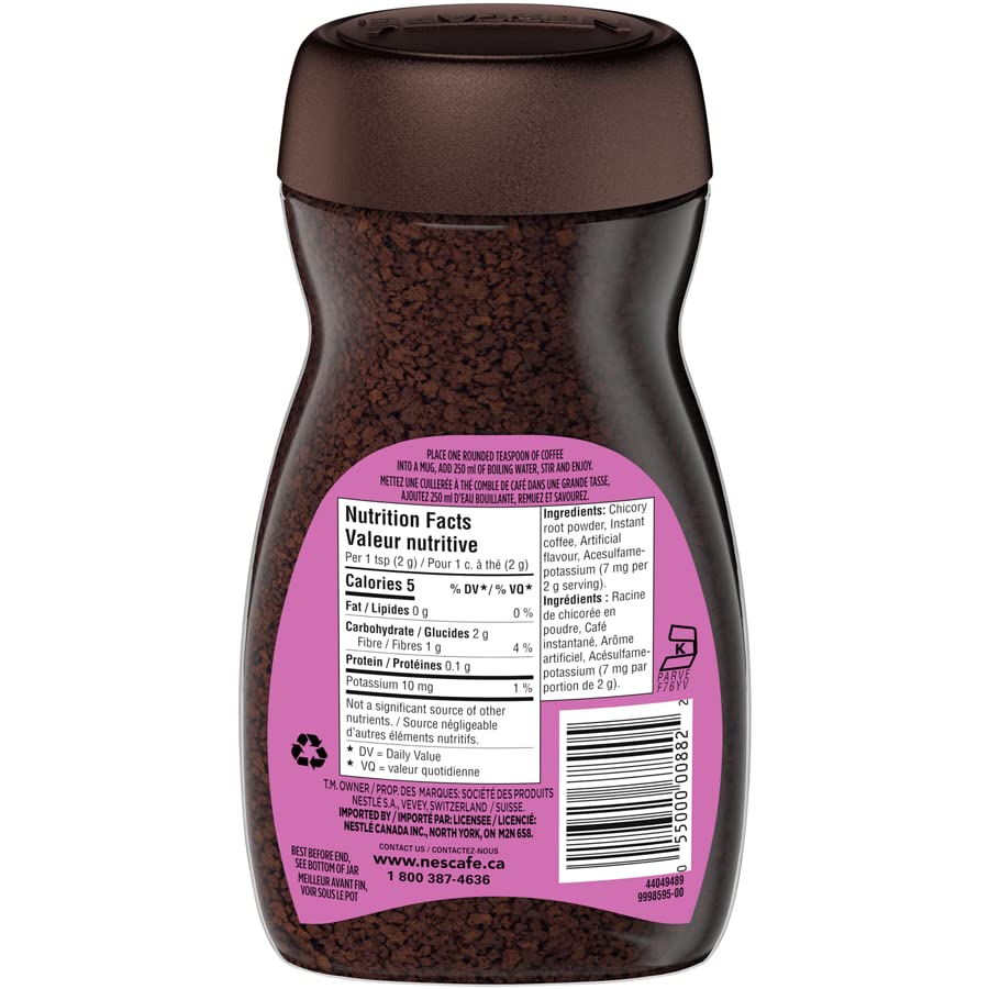 NESCAFÉ French Vanilla Instant Coffee Rich Roast 100g/3.53oz (Shipped from Canada)