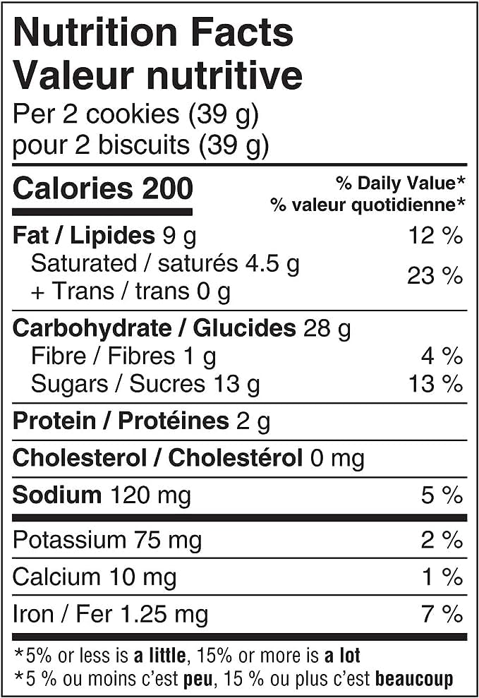 Ultimate Ice Cream Inspired Mint Chocolate Cookies, 290g/10.2oz (Shipped from Canada)