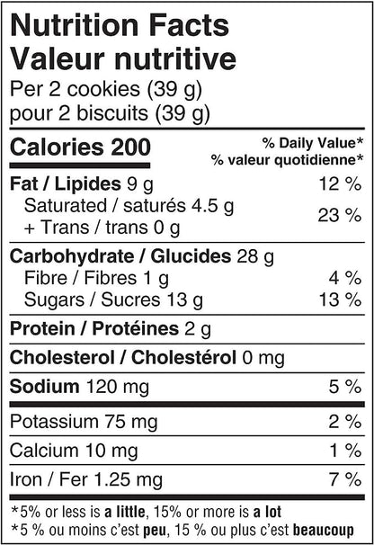 Ultimate Ice Cream Inspired Mint Chocolate Cookies, 290g/10.2oz (Shipped from Canada)