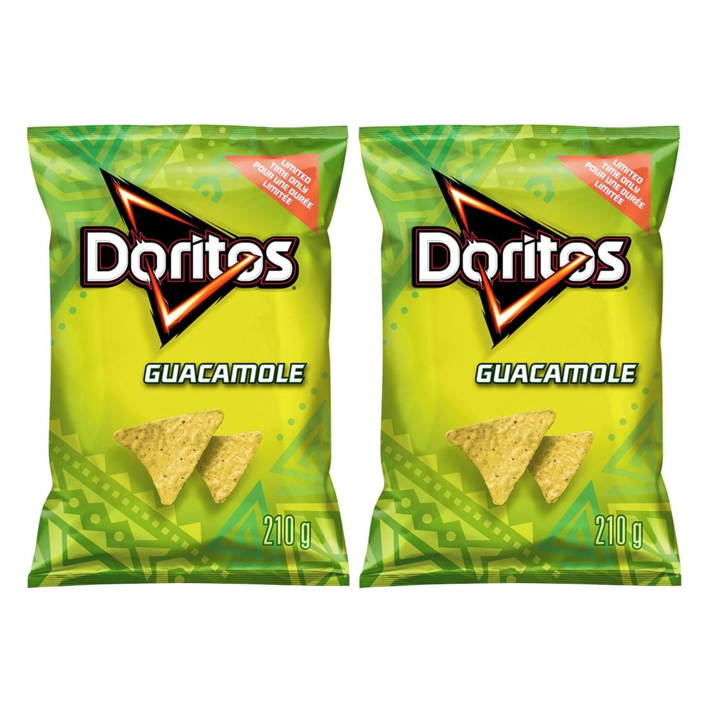 Doritos Guacamole Tortilla Chips pack of 2