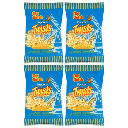 Old Dutch Popcorn Twists Corn pack of 4