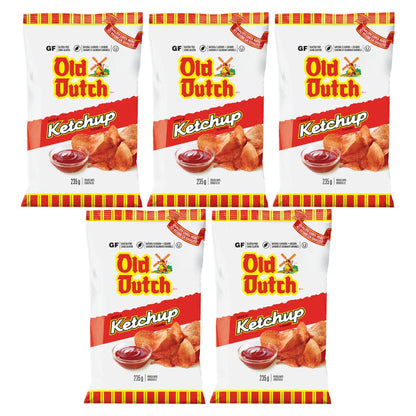 Old Dutch Ketchup Potato Chips 235g/8.2oz (Shipped from Canada)