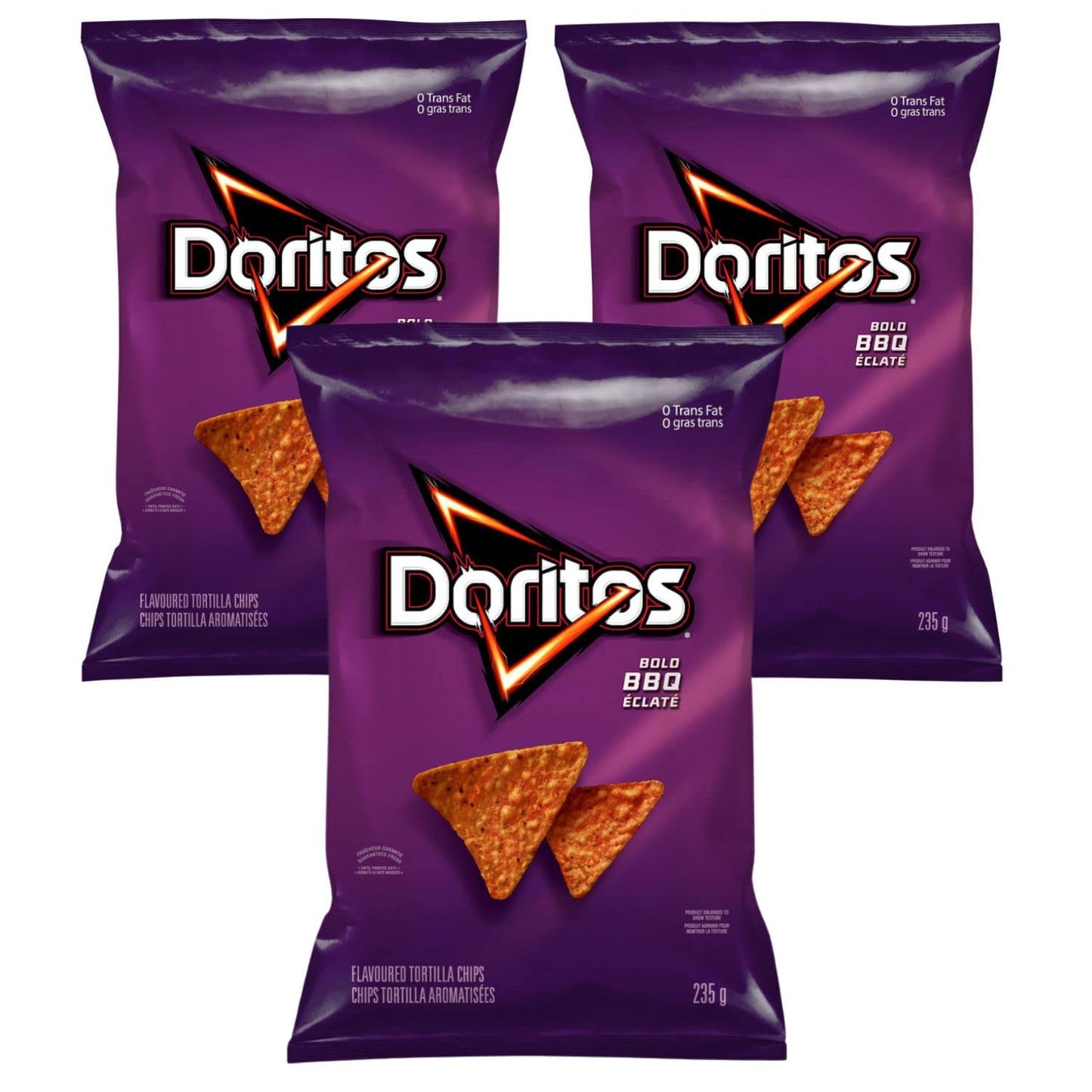 Doritos BBQ Tortilla Chips pack of 3