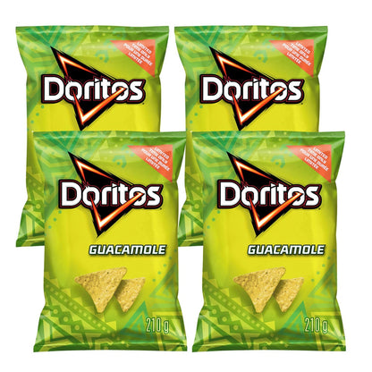 Doritos Guacamole Tortilla Chips pack of 4