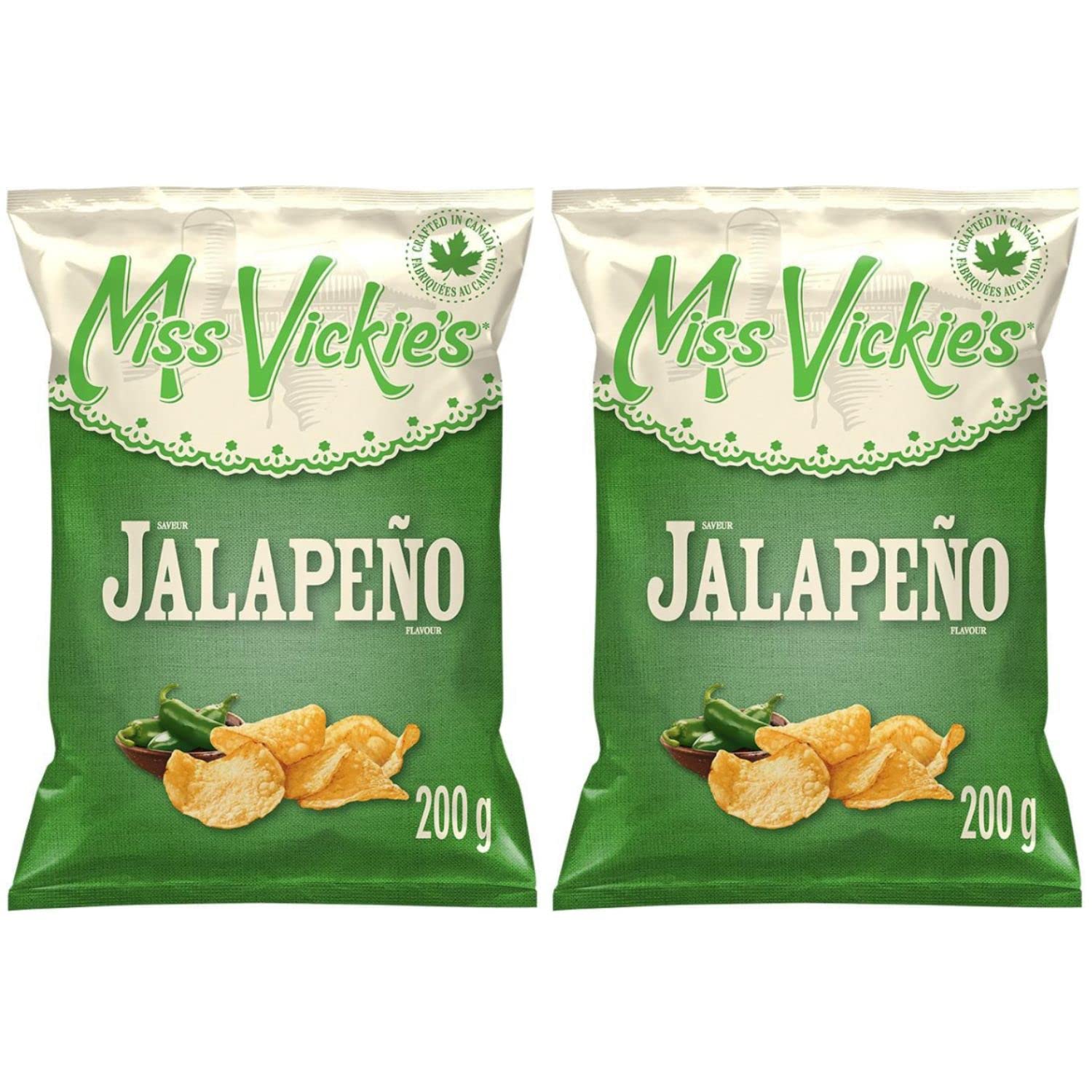 Miss Vickies Jalapeno Potato Chips pack of 2