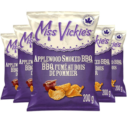 Miss Vickies Applewood Smoked BBQ Chips pack of 5